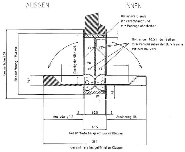 Deurkom P7048