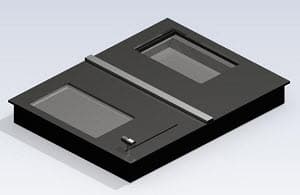 Kogelwerende pendellade P7036 HIGH SECURITY