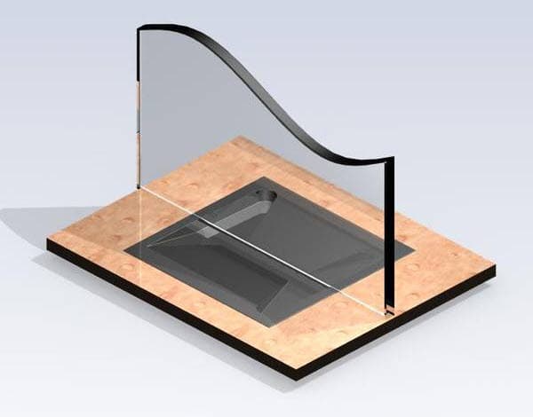 Vaste doorgeefkom P7040